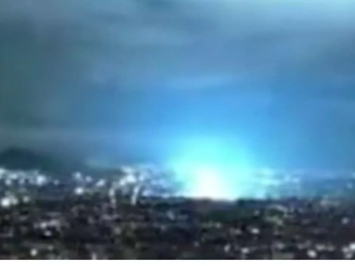 Luces en el terremoto de Turquía fueron visibles desde varios puntos