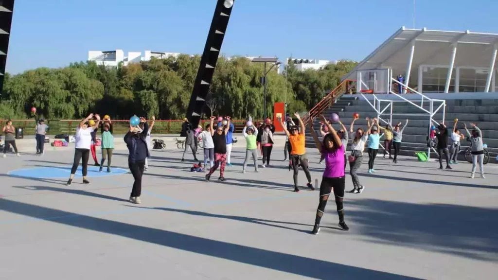 Actividades en el Parque Centenario Laguna de Chapulco