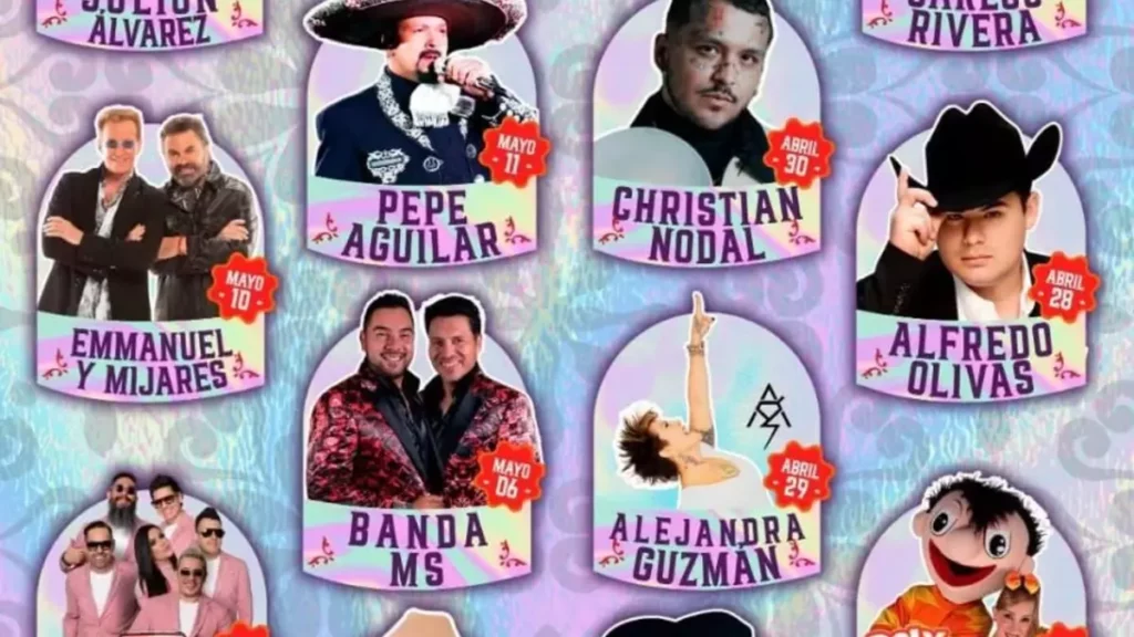 Anuncian el cartel oficial del Palenque de la Feria de Puebla 2023