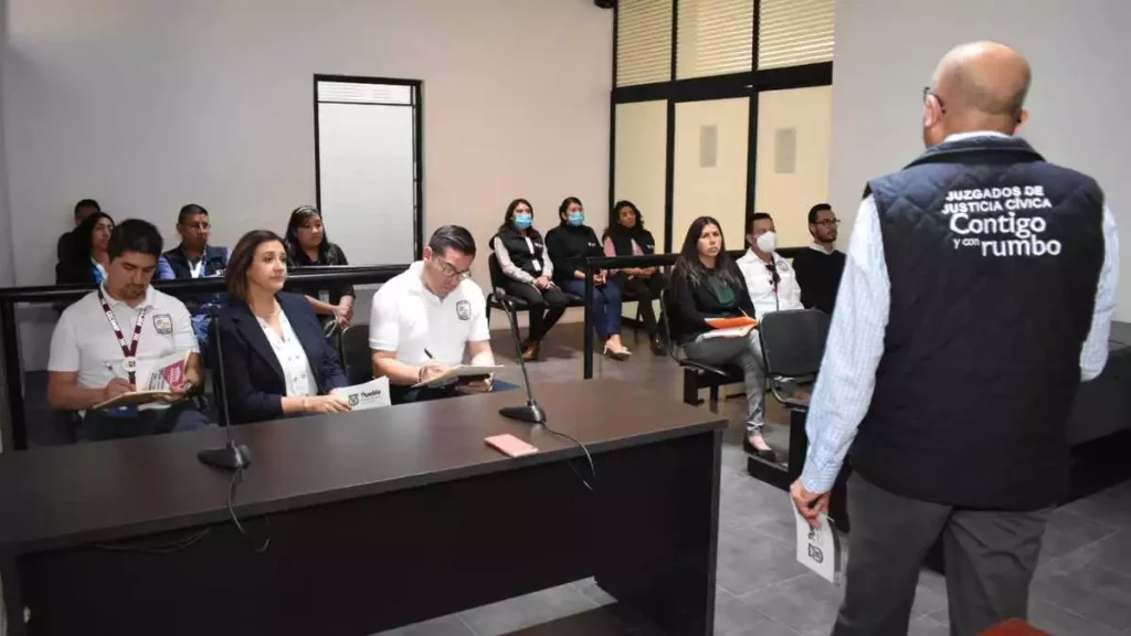 Puebla implementa "Modelo homologado de Justicia Cívica"