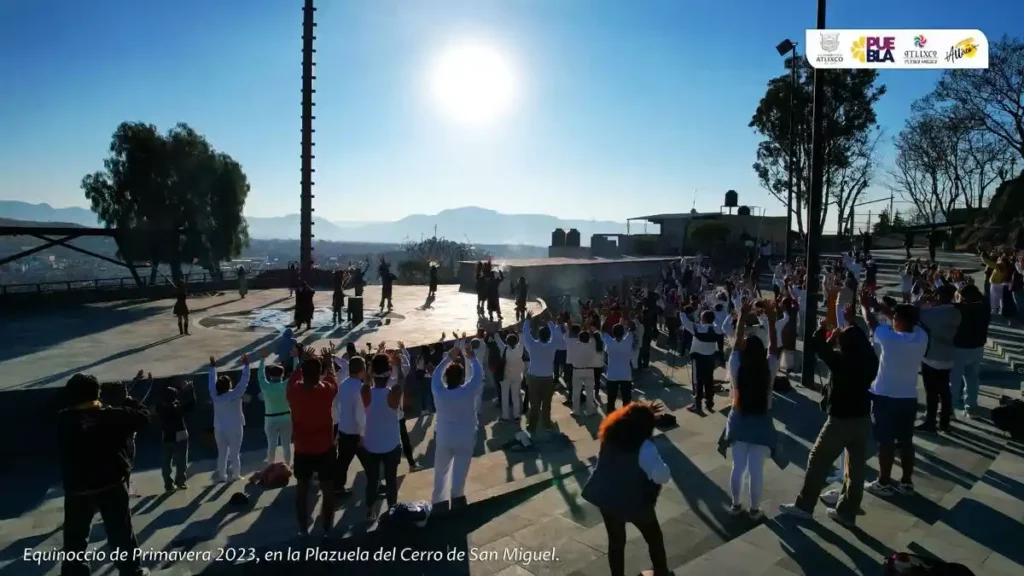 Atlixco: Más de 35 mil personas en el equinoccio