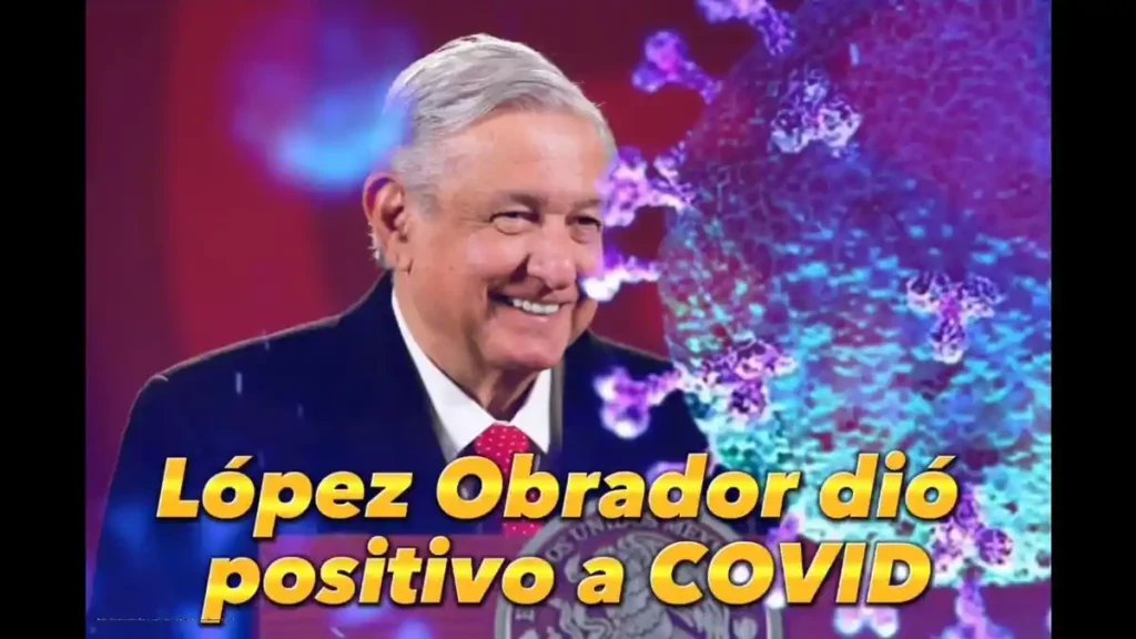 AMLO da positivo a COVID-19 por tercera vez