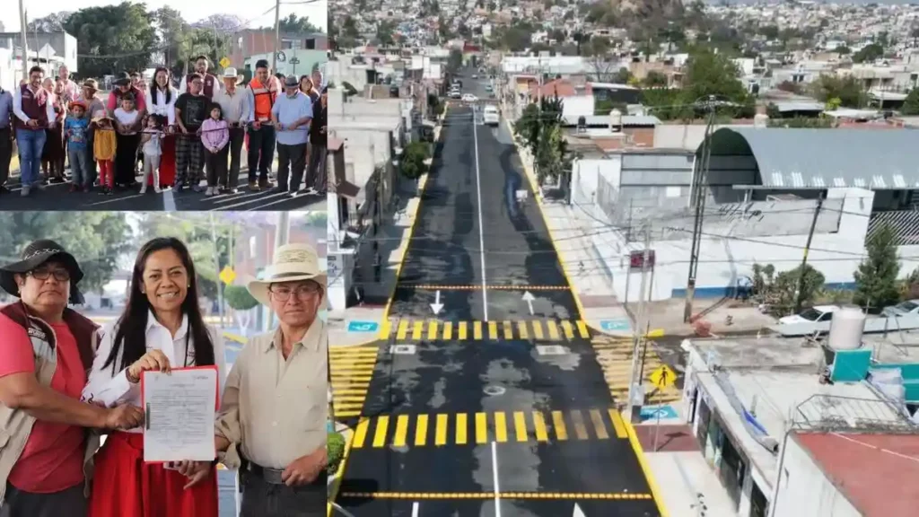 Ariadna Ayala entrega obra de la Av. 20 de Noviembre en Atlixco