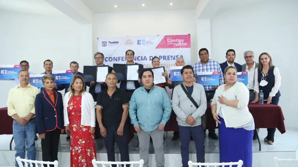 Ayuntamiento de Puebla gestiona colaboración entre la central de abasto y la beneficencia española