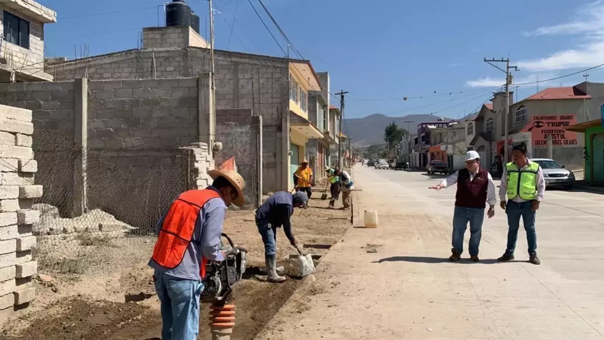 Invierten 13.7 millones para mejorar movilidad en el municipio de Felipe Ángeles