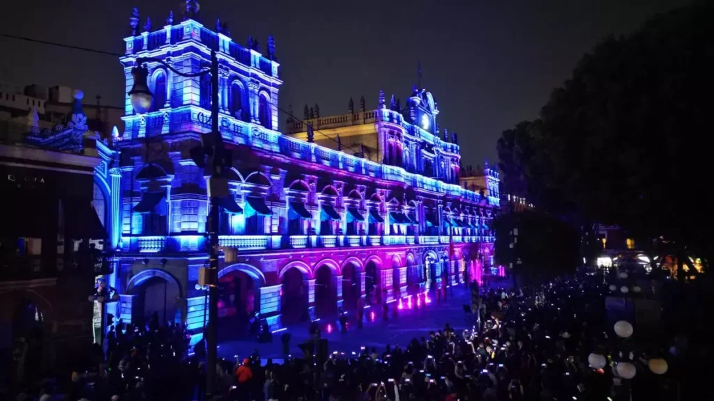 Restauración de la catedral y celebración del aniversario 492 de Puebla