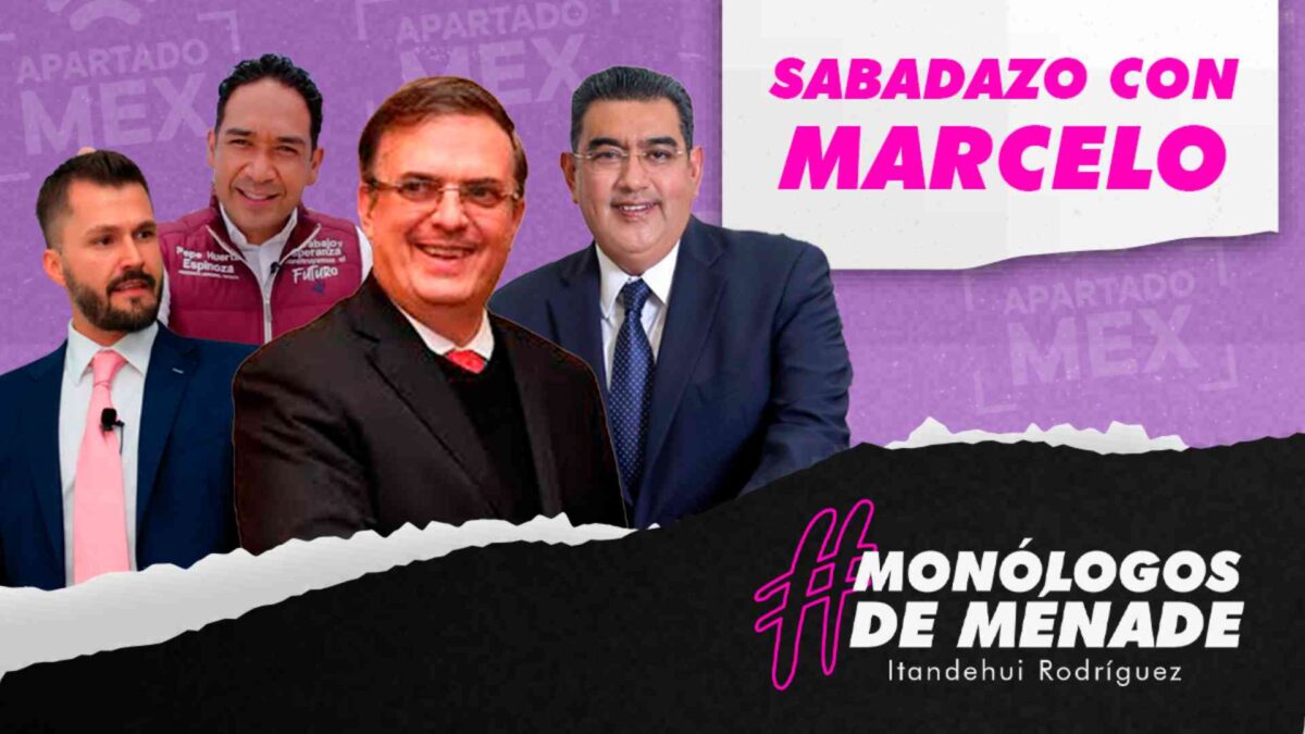 El sábado Marcelo Ebrard estuvo en Puebla, le fue tan bien que acabó en un Sabadazo en Puebla