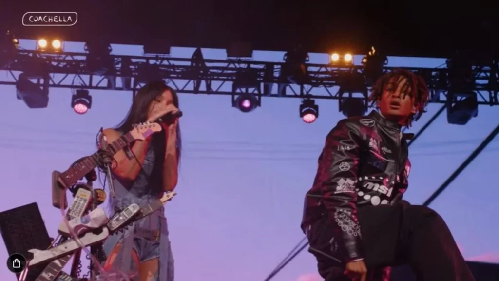 Will Smith emocionado por Willow y Jaden en su presentación en Coachella