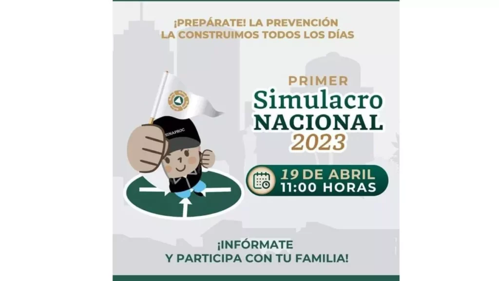 Atlixco participará en el simulacro nacional este 19 de abril