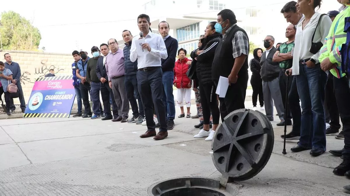 Sanidad y bienestar con red pluvial en colonias de la ciudad