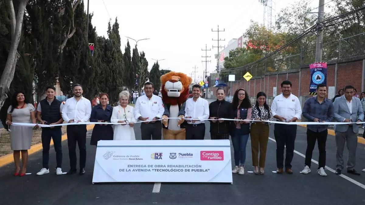 Entrega Ayuntamiento rehabilitación de la Avenida Tecnológico