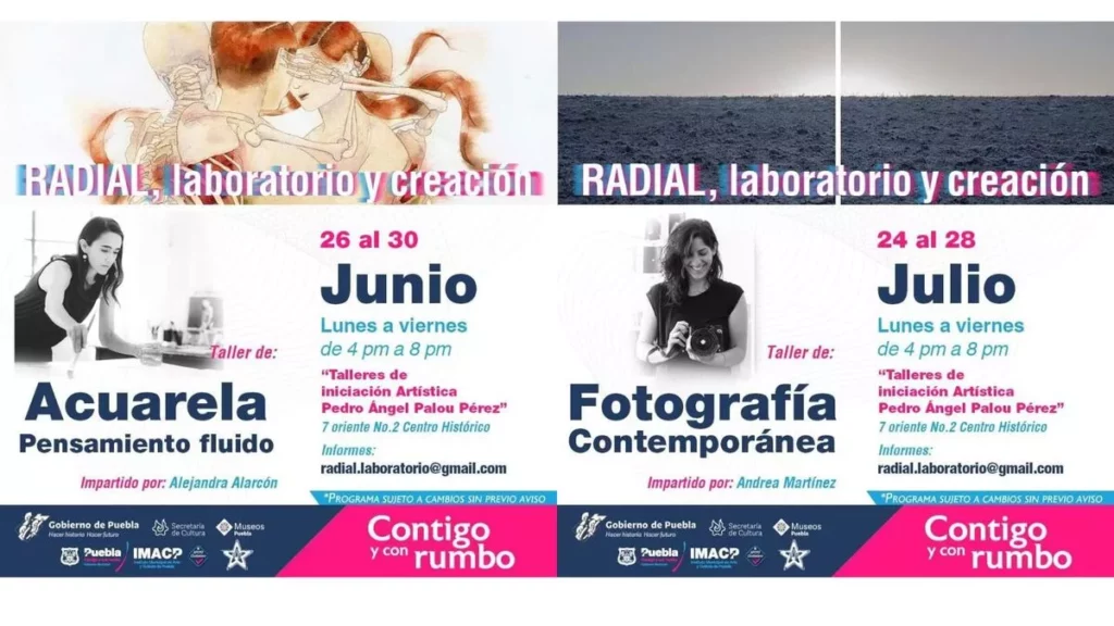 IMACP Y ‘RADIAL’ Convocan talleres para la experimentación artística