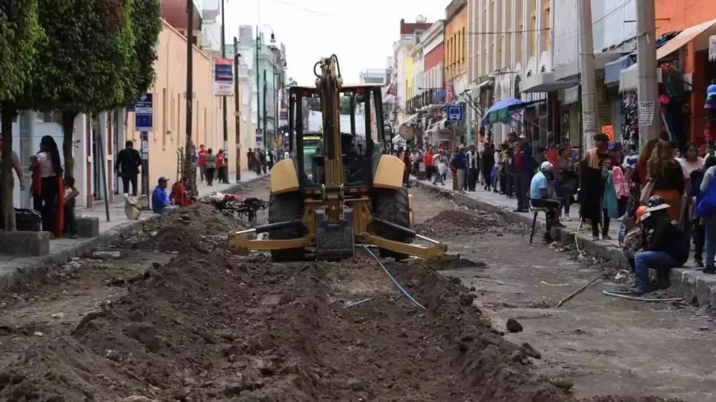 Avanza rehabilitación integral en las calles del Centro Histórico