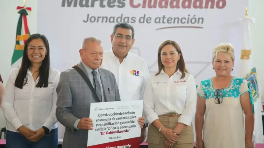 Preside gobernador Martes Ciudadano Itinerante en Atlixco