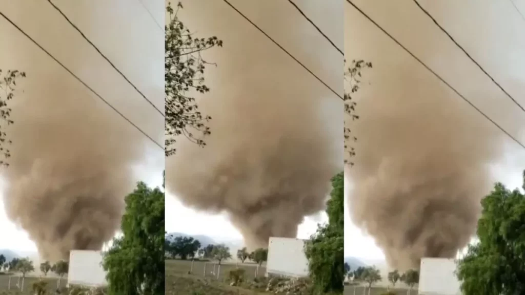 ¡Primero el Popo y ahora un Tornado!