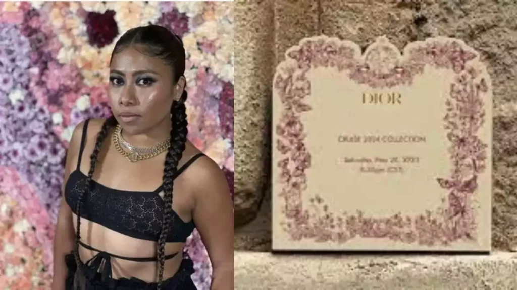 Yalitza deslumbró en el desfile de Dior en la CDMX