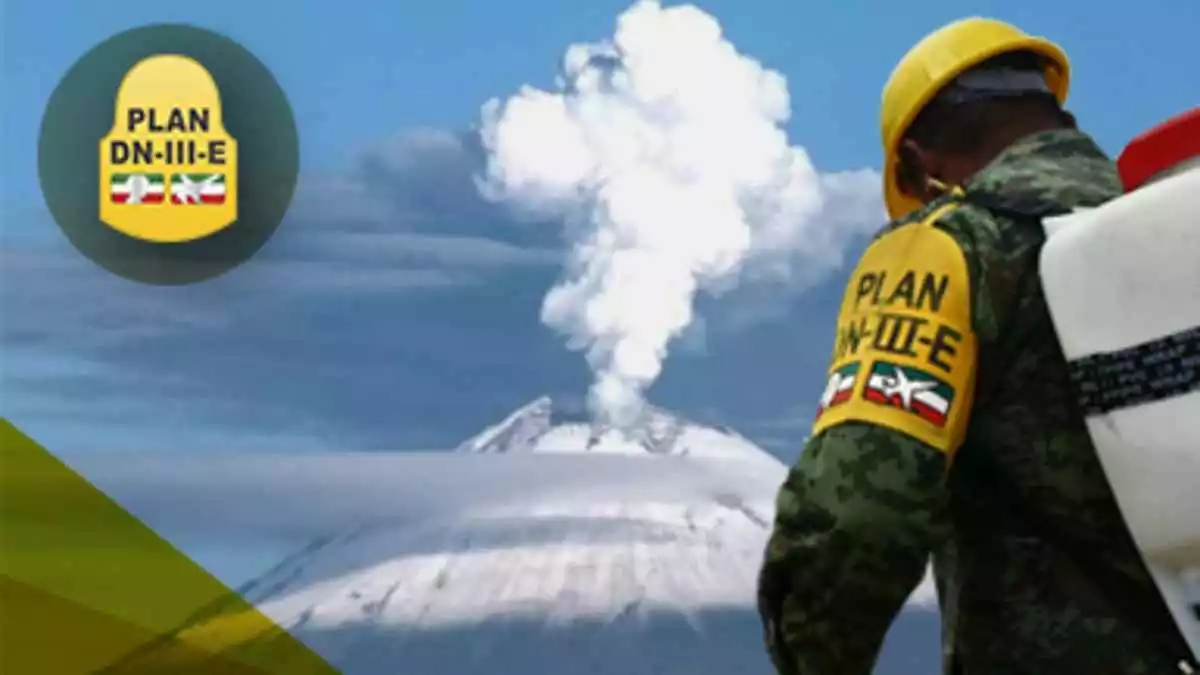 Activan Plan DNIII ante una posible erupción del Popo