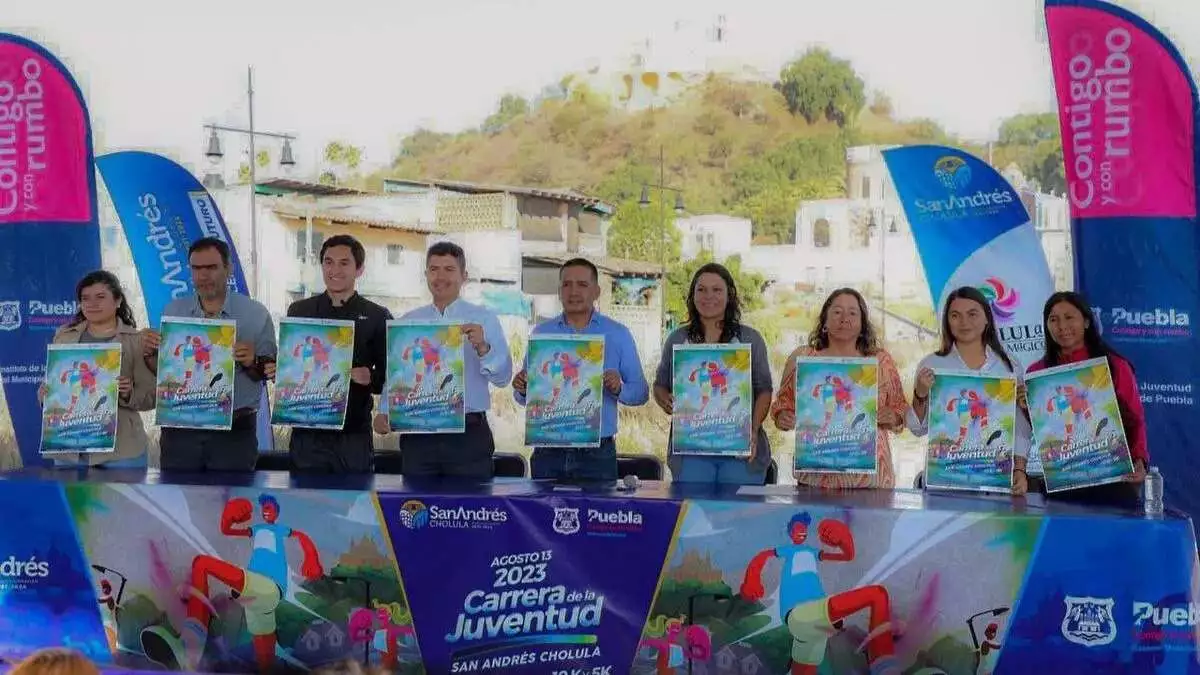 Puebla y San Andrés Cholula te invitan a la Carrera de la Juventud 2023