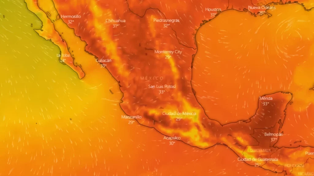 México se enfrenta a la tercera ola de calor