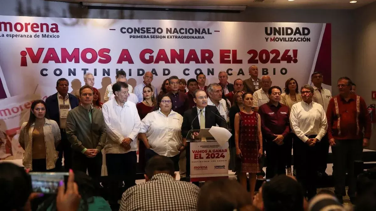 Dan resultados del Consejo Nacional de Morena