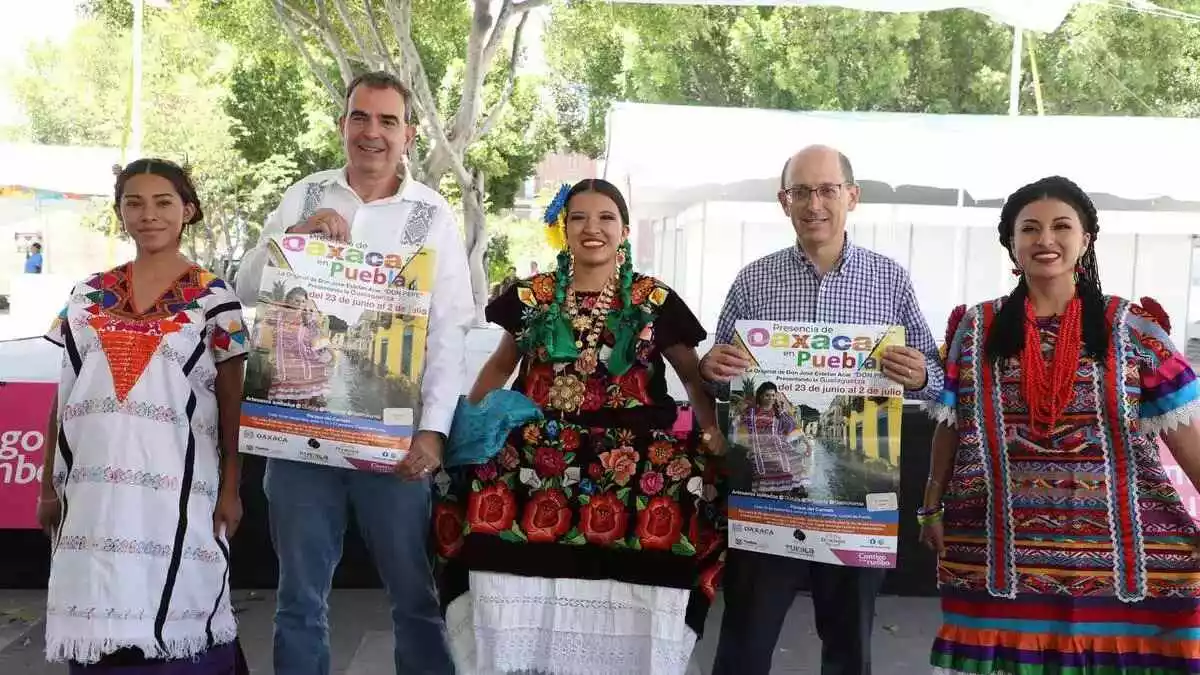 Diez días de cultura oaxaqueña llegan a Puebla Capital