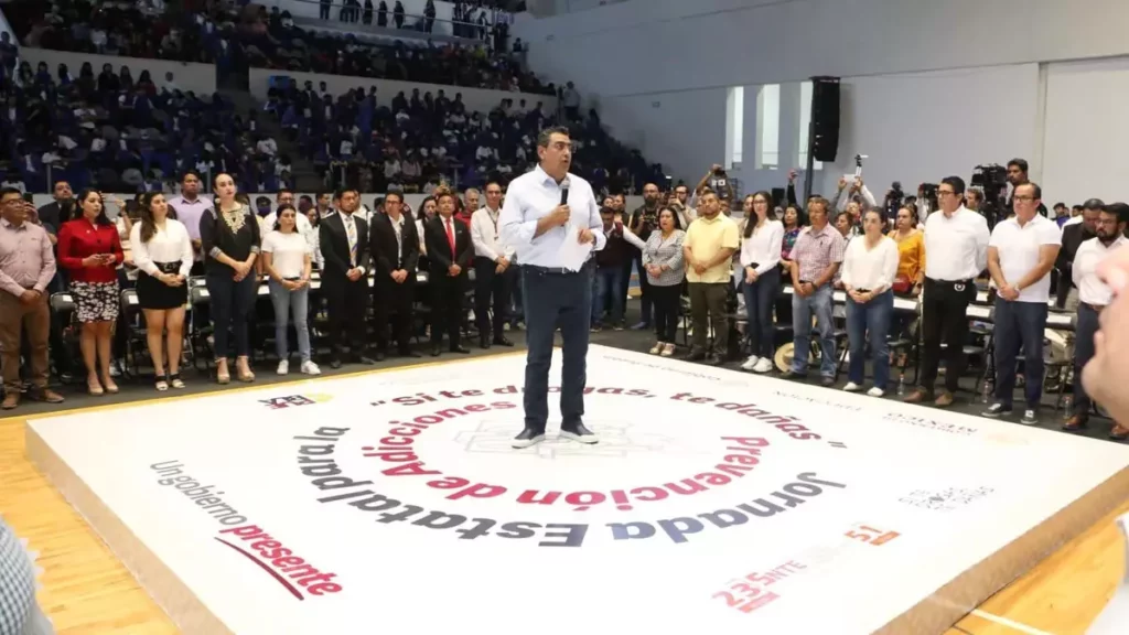 Inicia en Puebla la jornada estatal “Si te drogas, te dañas”