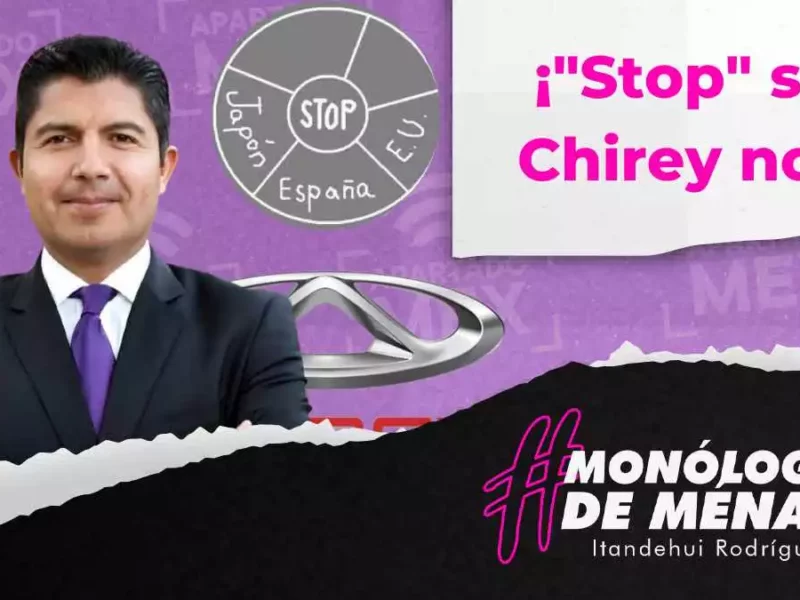 "Stop", es lo que Eduardo Rivera debería decirle a algunos miembros de su equipo, que más bien parecen sus enemigos.