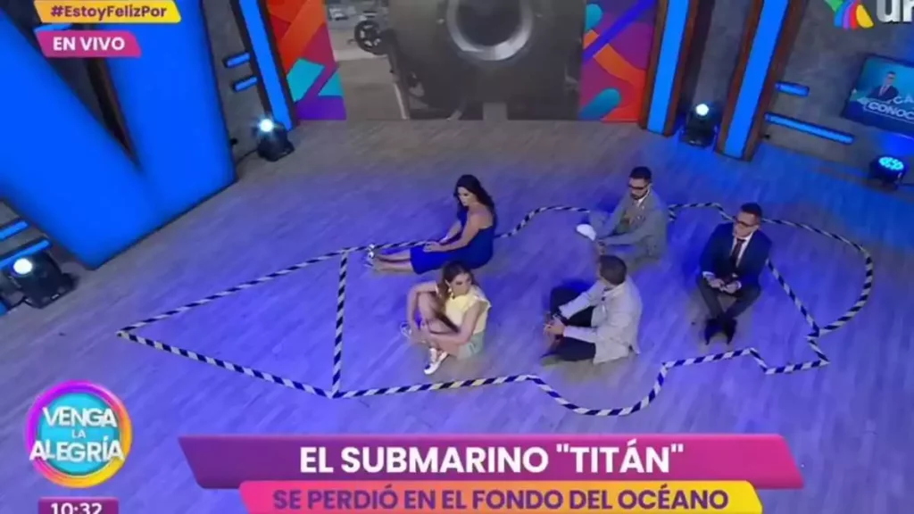 Desaparición del submarino Titán y polémica por la recreación en Venga La Alegría