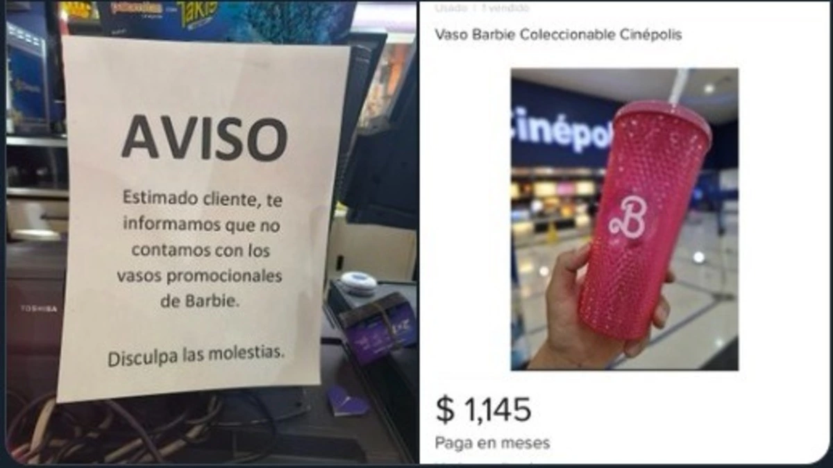 Agotados productos coleccionables de Barbie en cines