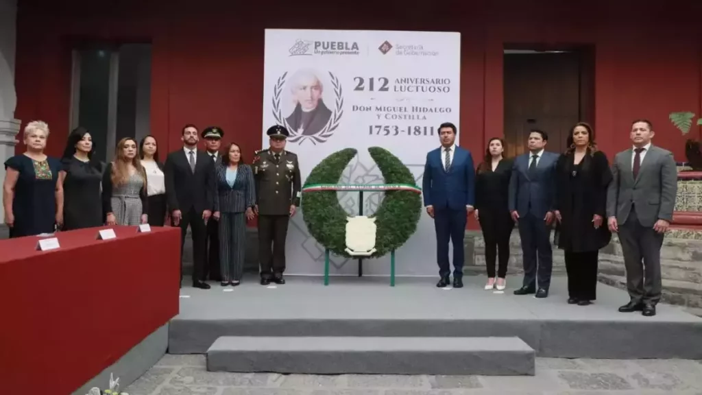 Conmemoran 212 aniversario luctuoso de Miguel Hidalgo