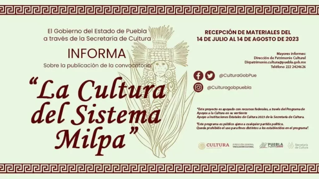 Cultura dará 51 mil pesos a productores de milpa