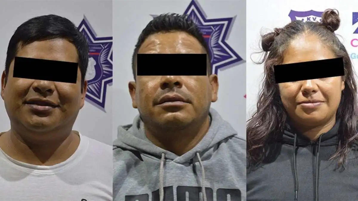 Entre ellos a el "Chucho El Perro", principal operador de esta banda criminal