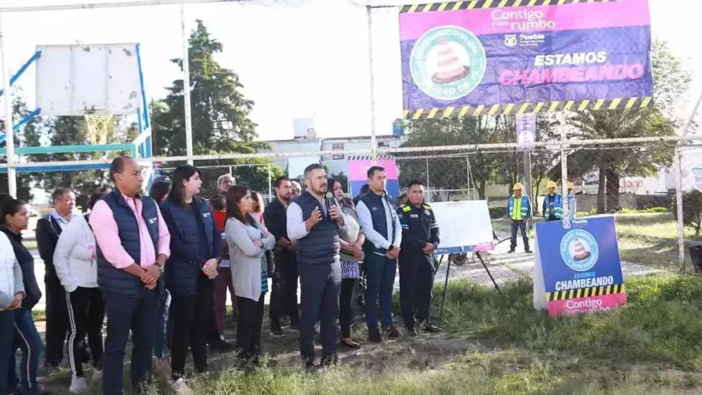 Gobierno Municipal arranca rehabilitación del parque de fuentes de San Bartolo