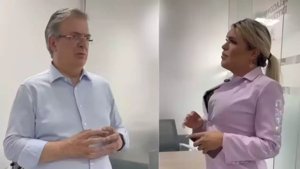 ¿Sabías que Wendy Guevara entrevistó a Marcelo Ebrard?