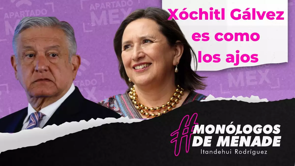 Luego de Felipe Calderón, Xóchitl Gálvez es ahora la persona de la que más habla el presidente López Obrador