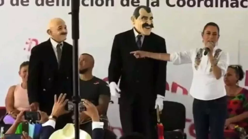 Salinas de Gortari y Vicente Fox en evento de Sheinbaum