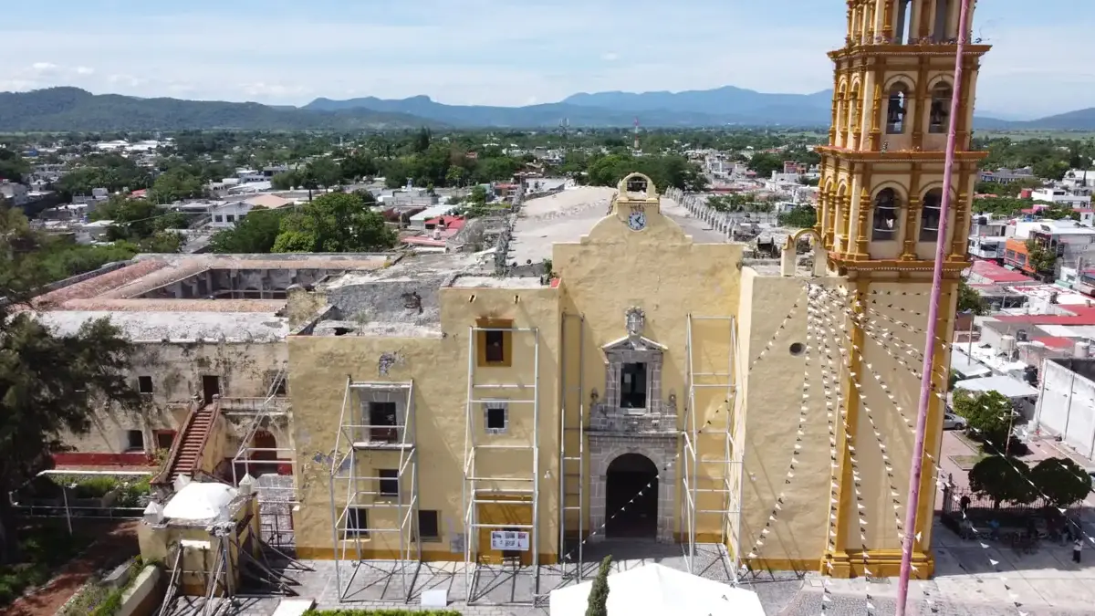 Inicia restauración de la Parroquia de Santo Domingo en Izúcar de Matamoros