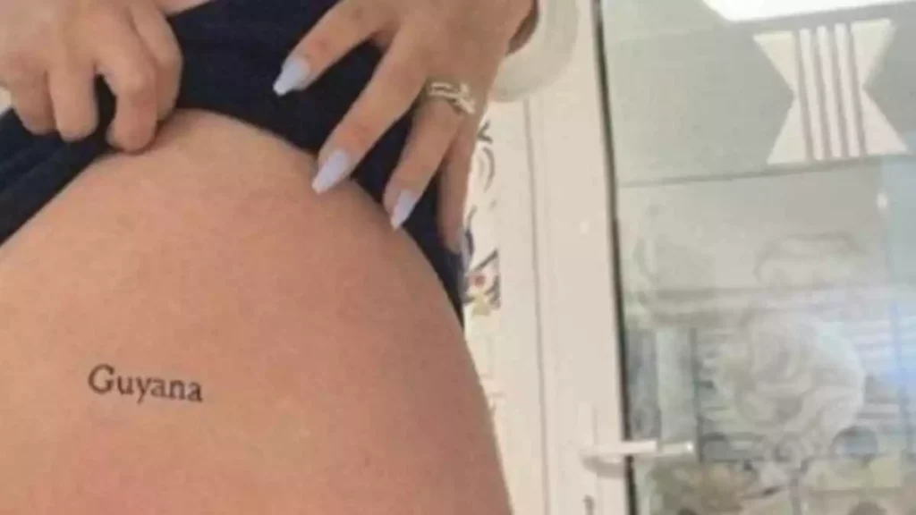 ¿Guaynaa o Guyana? El tatuaje fallido de Lele Pons