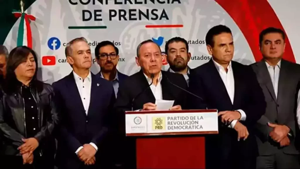 Comité Organizador se reúne con la dirigencia del PRD