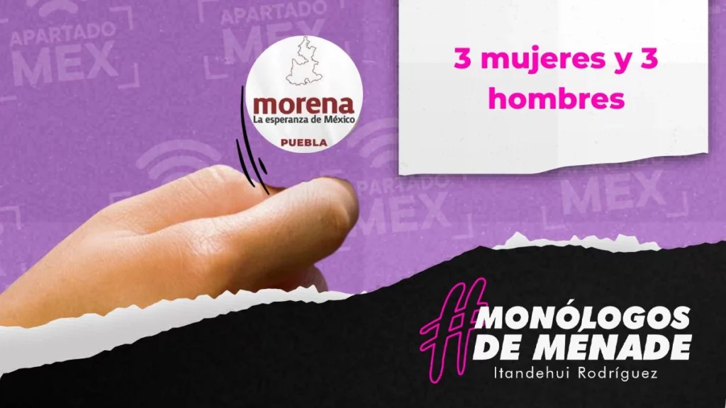 3 mujeres y 3 hombres