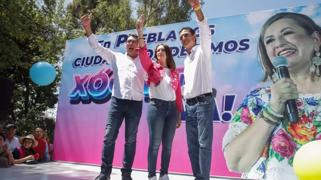 En Puebla celebran triunfo y constancia de Xóchitl Gálvez