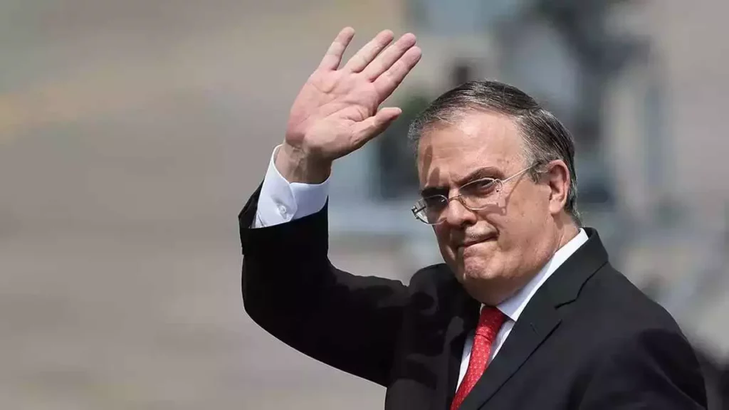 Marcelo Ebrard no se presentó a la rueda de prensa de Morena