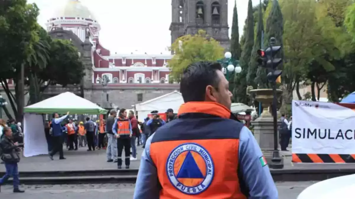 ¡Prepárate para el simulacro de hoy en Puebla!