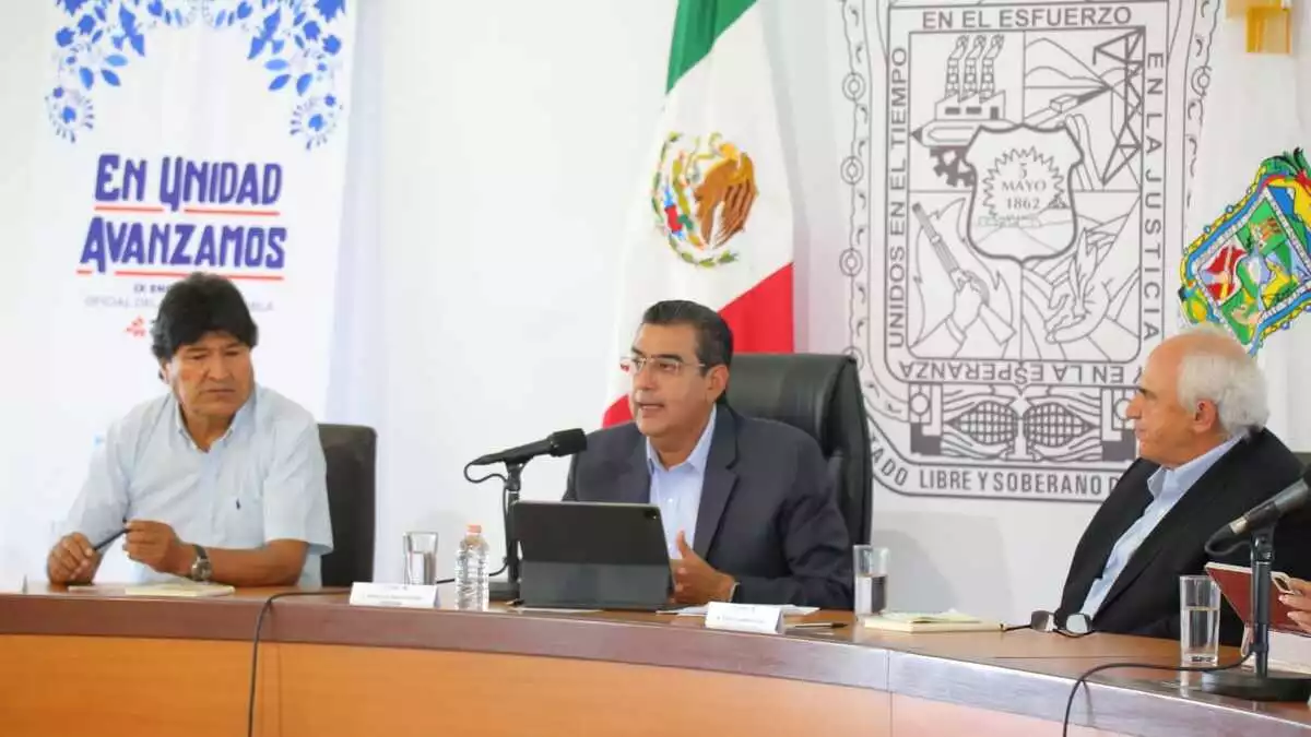 El gobernador Sergio Salomón presentó la IX edición del foro, “Grupo de Puebla”, que será realizado en el Museo Internacional del Barroco este viernes 29, sábado 30 de septiembre y domingo 01 de octubre