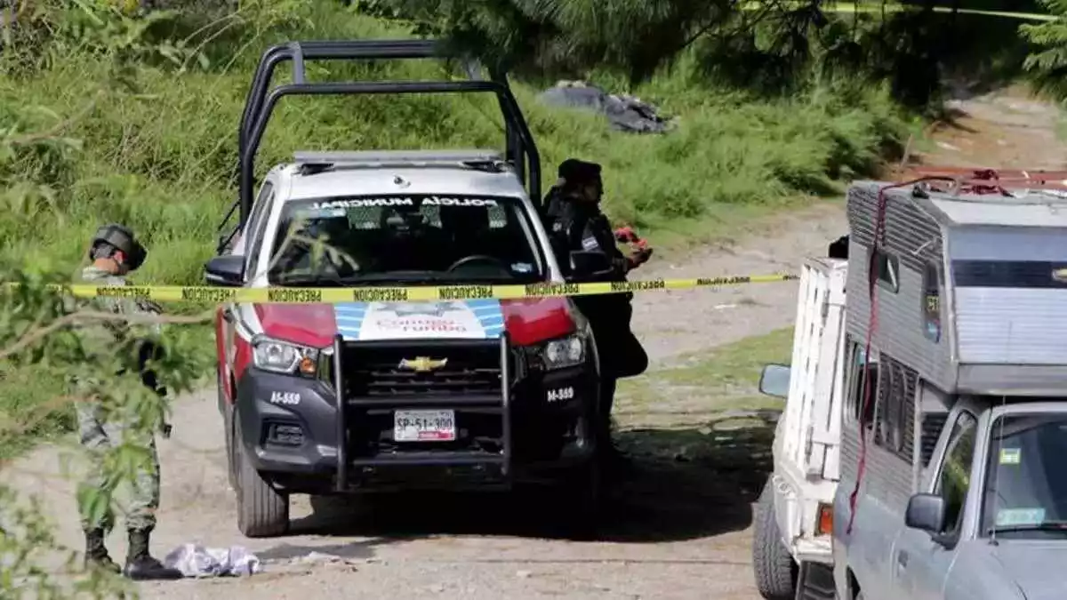 Seis mueren baleados en Canoa, Puebla