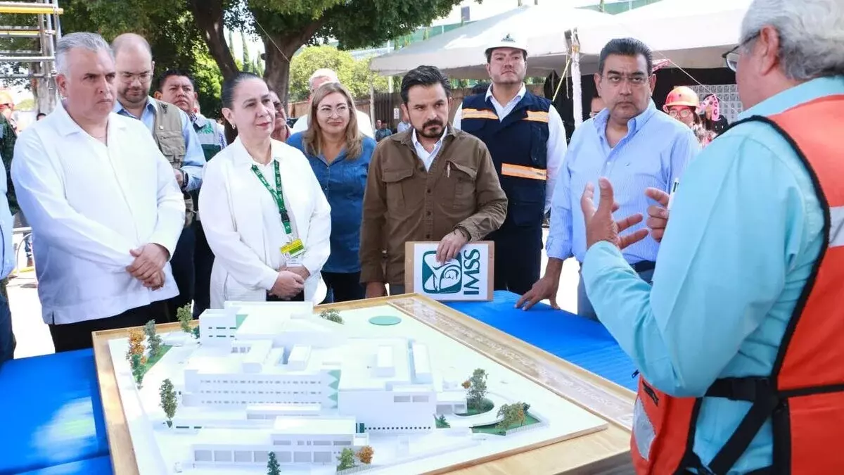 El Hospital San Alejandro, se encuentra en una etapa avanzada de construcción, afirma Sergio Salomón