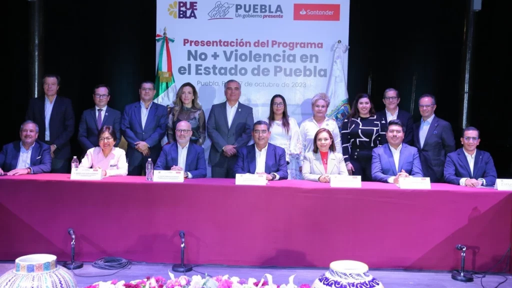 “No + Violencia”, programa impulsado por gobierno estatal y Santander México