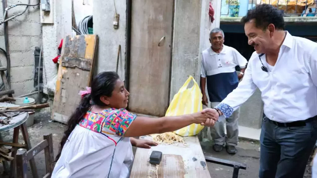 Progreso y riqueza para todos; trabajaremos para transformar a Puebla, asegura Nacho Mier