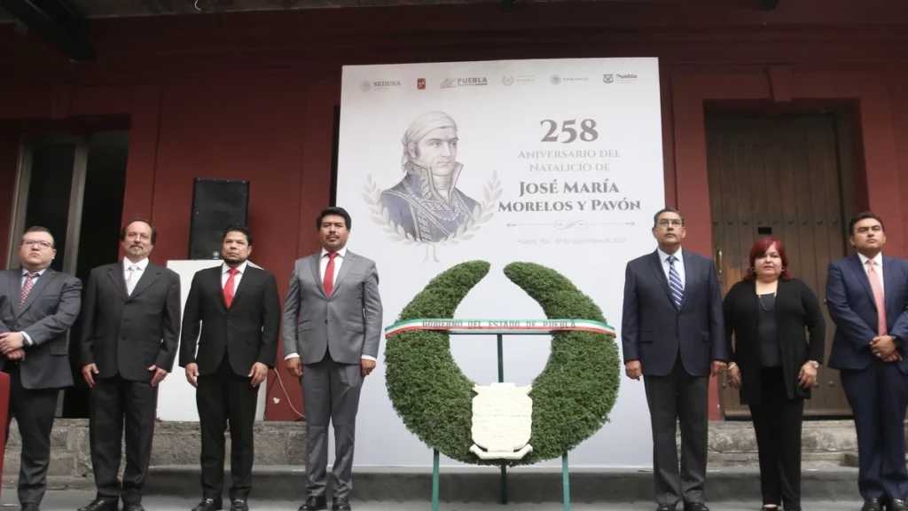 Ceremonia Conmemorativa por el 258 Aniversario del Natalicio del General José María Morelos y Pavón