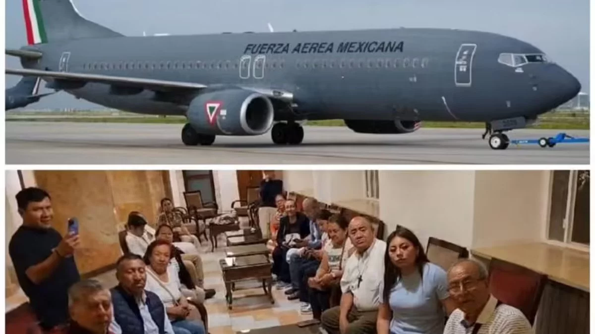 ¡Ya están en México! 17 poblanos varados en Israel, ya regresaron.